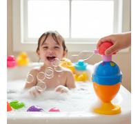 Giocattolo da Bagno Colorato Giocattolo a Forma di Gelato in Plastica
