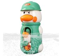 Giocattolo da bagno con anatroccolo girevole - moderno ruota ad acqua portatile e , gioco sensoriale, per compleanno, asilo, viaggio, utility per interni ed esterni