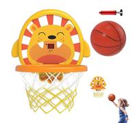 Giocattolo da bagno con cerchio da basket, cerchio da basket per vasca da bagno per bambini | Kit cerchio da basket per bambini | Set sicuro e innocuo per Pasqua, compleanno,