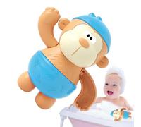 Giocattolo da bagno con scimmia, giocattolo per vasca da bagno, simpatico giocattolo da bagno con animali, divertente giocattolo per bambini 18 in su, giocattolo ad acqua