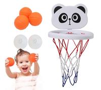 Giocattolo da bagno da Basket Hoop da Basket per vasca da bagno, Cartone animato Basket, Set da bagno Interattivo Gioco d'acqua portatile per la scuola materna di compleanno in camera da letto
