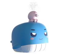 Giocattolo da bagno delle balene - Sprinkler, fontana d'acqua | Giocattolo galleggiante per bambini a LED per bambini, funzione di spruzzatura automatica, regalo di gioco da bagno divertente, ac