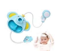 Giocattolo da bagno doccia elefante - pompa ad acqua elefante 18 x 11 x 24 cm | spruzzatore a bolle con beccuccio per baule, soffione doccia per giocattoli da viaggio, macchinari, regalo per il
