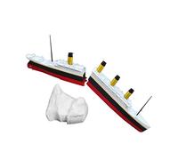Giocattolo da Bagno e da Piscina Realistico Raffigurante il Titanic, Modello Titanic Topper, Barca Titanic Frangibile, Storicamente Fedele