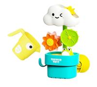 Giocattolo da bagno educativo - multicolore interattiva ABS, divertente gioco da doccia a cascata d'acqua, per vasca da bagno per la percezione sensoriale del bambino, scatola di