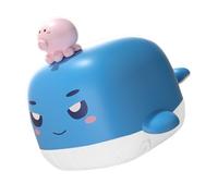 Giocattolo da bagno elettrico per balena - irrigatore d'acqua per il bagno per i bambini e il divertimento all'aria aperta | spruzzatore di luminoso per piscina, doccia, regalo di Pasqua,
