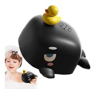 Giocattolo da bagno Giocattolo elettrico con spruzzo d'acqua Creatore automatico di bolle Divertente compagno di bagno Design simpatico cartone animato Costruzione sicura e impermeabile Aliment