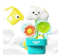 Giocattolo da bagno - giocattolo per irrigazione con ventosa, gioco interattivo, gioco di apprendimento a pioggia nuvolosa per bambini dai 1 ai 3 anni, casa, viaggi, vasca, doccia, regali per feste e
