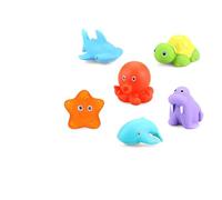 Giocattolo da bagno per bambini, 6 pezzi, senza foro, senza muffa, per bambini a partire da 1 2 3 4 anni, giocattolo acquatico per, giocattolo da bagno