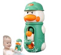 Giocattolo da bagno per bambini, anatroccoli con ventose | Anatre doccia divertente con ruota girevole e attività sensoriali come regalo per e ragazze