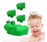 Giocattolo da bagno per bambini Giocattolo da bagno in gomma per rana galleggiante per vasca da per famiglia con rana da spremere per la mamma del bambino con 3 4 pezzi.