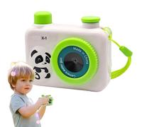 Giocattolo da bagno per bambini, simpatico panda che schizza, schizzi d'acqua con design a fumetti, gioco interattivo con materiale ABS, accessorio per feste per compleanno e divertimento in famiglia,