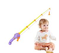 Giocattolo da bagno per canna da : canna da telescopica magnetica 48 cm per bambini, canne da gioco da bagno con manico animale, giocattolo colorato per giocare in acqua, design
