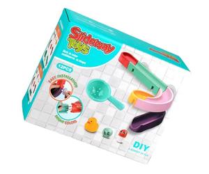 Giocattolo da bagno scorrevole - Pista D'acqua | ABS - Set di gioco interattivo a che include una ruota girevole apprendimento dei colori coordinamento occhio-mano Sviluppo Motric