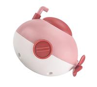 Giocattolo da Bagno Sottomarino a Orologeria, Design Rotante Sicuro (rosso) | Plastica resistente, migliora il tempo del bagno, gioco interattivo, design sommergibile