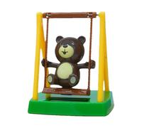 Giocattolo da ballerina solare swing - Orso di danza solare swing orso swing | Statuetta ad ad energia solare, adorabile ornamento da cruscotto per auto, ufficio, decorazione