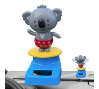 Giocattolo Da Ballo Solare, Figure Danzanti Ad Energia Solare Decorazione, Decorazione Del Cruscotto A Forma Di Koala, Ornamento Della Testa Da Tremori Interni, Decorazioni Desktop Per Berline Automob