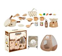 Giocattolo Da Campeggio - Cucina per Bambini, Avventura | Set Realistico Di Fuoco Da Campo con Utensili Da Picnic per Ragazzi E Ragazze Da Tre A Sei Anni