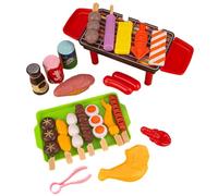 Giocattolo da cucina per bambini - Set di barbecue realistico, gioco di ruolo, divertente gioco di ruolo, come se si cucinasse | Set di giocattoli interattivi per bambini per rafforzare le abilità