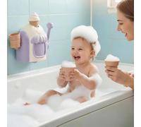 Giocattolo Da Doccia E Bagno,Gioco Acquatico Interattivo Divertente,Set Di Gioco Con Macchina Delle Bolle Da Vasca - Per Bambini di 2 5 Anni Regalo Natalizio Compleanno