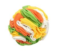 Giocattolo da fiuto - Palla di arricchimento per animali domestici, giocattolo interattivo per animali domestici | Liball per cani per allenamento e facilitare il cibo, arancione verde,