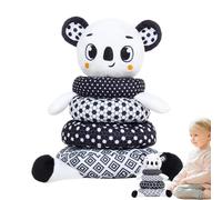 Giocattolo da impilare, anelli impilabili in peluche, gioco di risveglio educativo | giocattolo giocoso ideale per tutta la prima infanzia per sviluppare il coordinamento e la capacità motorie dei