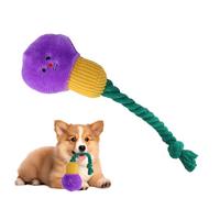 Giocattolo da masticare per cani, corda da gioco con funzione sonoro per cuccioli, bambola da masticare in peluche, per arricchire, alleviare la noia, allenamento al chiuso, attività all'aperto,