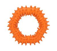 Giocattolo da Masticare Per Cani, Rafforza Il Rapporto Materiale in Gomma Giocattolo Per Cani con Anello di Bava Volante Leggero da Lancio E Cattura