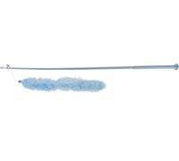 Giocattolo da pesca XXL con boa di piume 65 cm vari