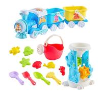 Giocattolo da sabbia | 15 Pezzi Kit per la Sabbiera,Giochi In Sabbiera | Per cortile, giardino, lago, piscina, viaggi all'aria aperta, bambini e le bambine di età 1 anno e oltre