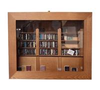 Giocattolo da scaffale antistress, Fidget da scaffale - giocattolo da esposizione che scuote la libreria,Fidget per libreria in legno in miniatura, ornamento per tremante per lavorare, studia