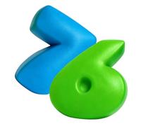 Giocattolo da schiacciare con numeri, a forma di 6 e 7, divertente, in morbido materiale TPR, a ripartire lentamente, regalo per adulti e bambini, per casa, ufficio, scuola, viaggi