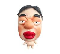 Giocattolo da schiacciare, giocattolo a mano per alleviare lo stress nel grande design del viso per rilassare la mente, giocattolo sensoriale per bambini, studenti, uffici di scuola di casa