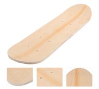 Giocattolo da skateboard vuoto, giocattolo da skateboard non finito fai da te,