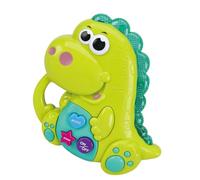 Giocattolo da tastiera per bambini, giocattoli musicali per bambini, Dinosaur Cartoon Baby Activity Toys con musica, Divertente gioco educativo per la gita di viaggio 'asilo domestico domestico