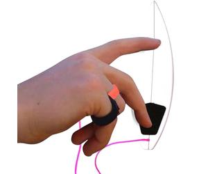 Giocattolo da tavola da surf, Tavola da surf Creative Wind Deck Finger, Finger Surfboard Surf The Wind Mini Board per gli over 3 e i surfisti che cercano di perfezionare le loro abilità