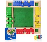 [Giocattolo da tavolo classico] Il gioco Shut the Box è un classico gioco da tavolo che può coltivare le capacità aritmetiche e di pensiero logico dei bambini.