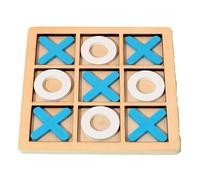 Giocattolo da tavolo da gioco Tic Tac Toe in legno classico chess | Famiglia Bambini Puzzle Game Giocattoli educativi