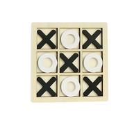 Giocattolo da tavolo da gioco Tic Tac Toe in legno classico scacchi | Famiglia Bambini Puzzle Game Giocattoli educativi