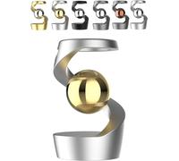 Giocattolo da ufficio cinetico che sfidano la gravità, Giocattoli da ufficio con rotazione cinetica esecutiva, Giocattoli a rotazione in levitazione anti-gravità, alleviare lo stress decorazione (D)