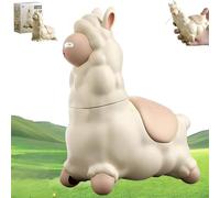 Giocattolo d'acqua a forma di lama che sputa, spruzzatore interattivo con testa che scuote la testa, affascinante mini animale squirt giocatore Blaster Soaker, divertente giocattolo da piscina di