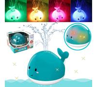 Giocattolo d'acqua Woopie Balena Luminosa per il bagno blu