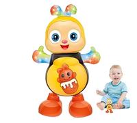 Giocattolo d'api danzante, Ape danzante Musicale,Giocattoli elettrici Giocattoli musicali - Interattivi Cantando animali con luci e musica, Giocattoli educativi delle api dei cartoni animati
