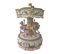 Giocattolo Decorativo Della Scatola di Musica Rotante Creativa Del Carosello