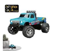 Giocattolo Del Camion Telecomandato, Camion Telecomandati Per Ragazzi - Veicolo RC Per Piccoli Camion,Ciniglia Tutto Terreno 2,4 GHz, Giocattoli Auto RC Ricaricabili Con Luci, Scala 1:64