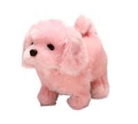Giocattolo del cane da passeggio - Giocattolo del cane robot di peluche, cane elettronico interattivo, giocattolo animale vestito tratti di camminata, abbaiano, mescolando la coda per il di