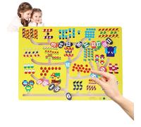 Giocattolo del labirinto da tavolo - Gioco educativo per lo sviluppo delle competenze - Gioco da tavolo del labirinto per abbinare i colori - per bambini in età prescolare di 3 anni Aula Casa e Viaggi