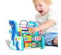 Giocattolo Del Labirinto Di Biglie,Design A Delfino Gioco Per Apprendimento Matematico Educativo - Montagne Russe Per | Per Asilo E Bambini 3 Anni E Oltre Ideale Per Compleanno E Natale