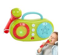 Giocattolo del microfono, microfono per bambini | Macchina per canto microfono per altoparlante karaoke multifunzionale,Gioco educativo elettrico per il giocattolo di strumenti musicali oltre 3 anni