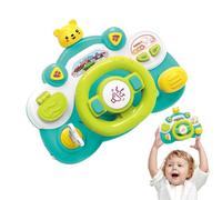 Giocattolo Del Volante Per Bambini - Giocattoli Di Apprendimento Interattivo | Giocattolo Musicale | Guida Educativa Con Luce E Suono Per La Scuola Pretendente Coordinamento Per Gli Occhi A Mano (23x5